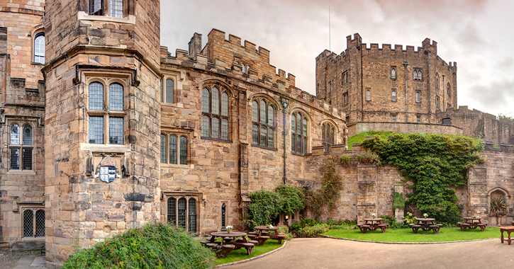 External view of Durham Castle